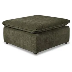 Hocker Ebro Cord Grün