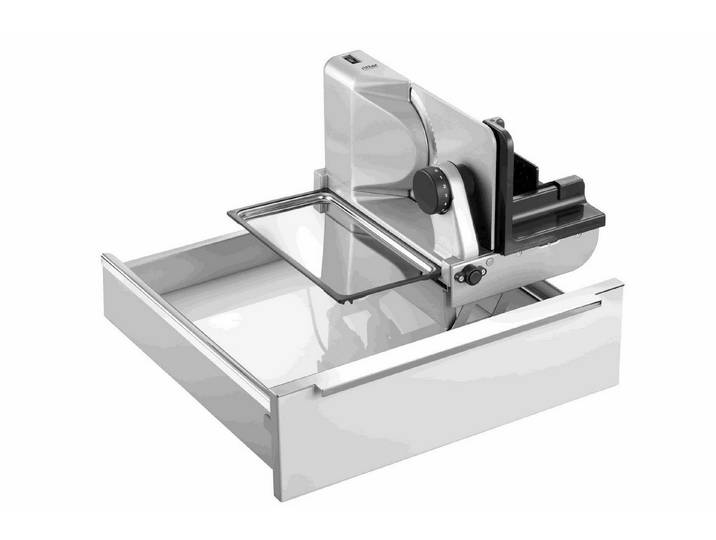 ritter Allesschneider Einbau-Allesschneider AES 62 SR silbermetallic/rechts 542000