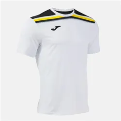 Joma, Herren, Sportshirt, Toledo II (S), Weiss, Schwarz