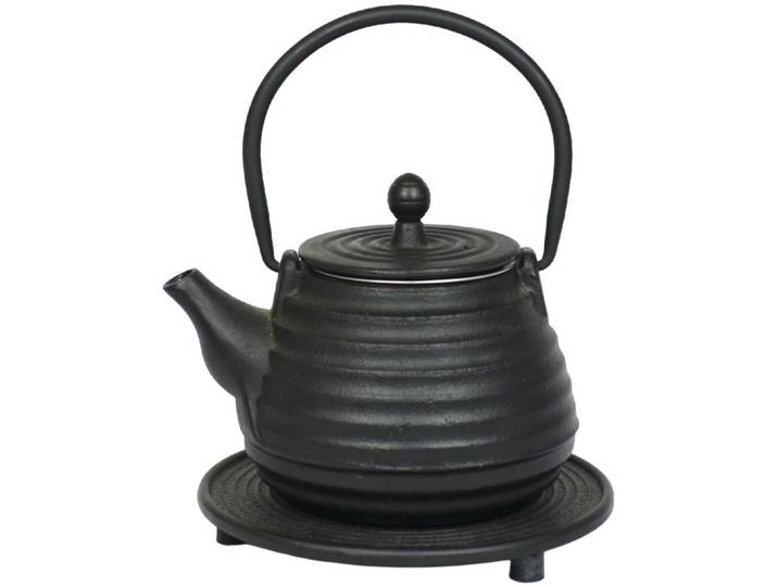 Teekanne Therese Schwarz Gusseisen 0.5 l