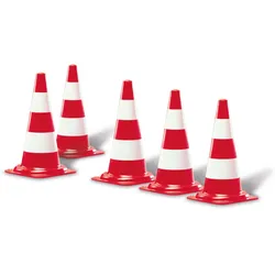 BRB 70944 Verkehrs-Leitkegel 5er Set