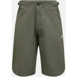 PEAK PERFORMANCE Herren Shorts M Trail Shorts-PINE NEEDLE, Größe S in Grün Grün