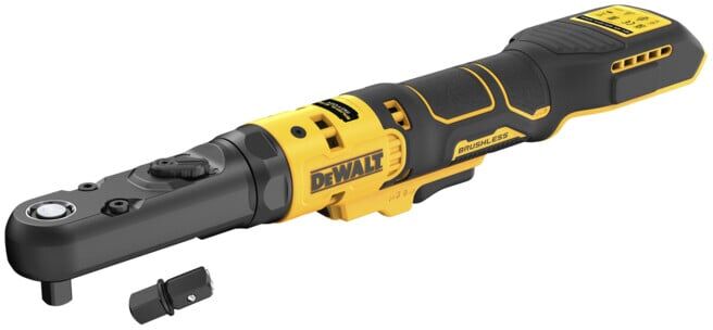Set DeWalt Akku-Ratsche, 3/8-1/2Z, 18 V, Basisversion + Ersatz-Akku DCB184-XJ