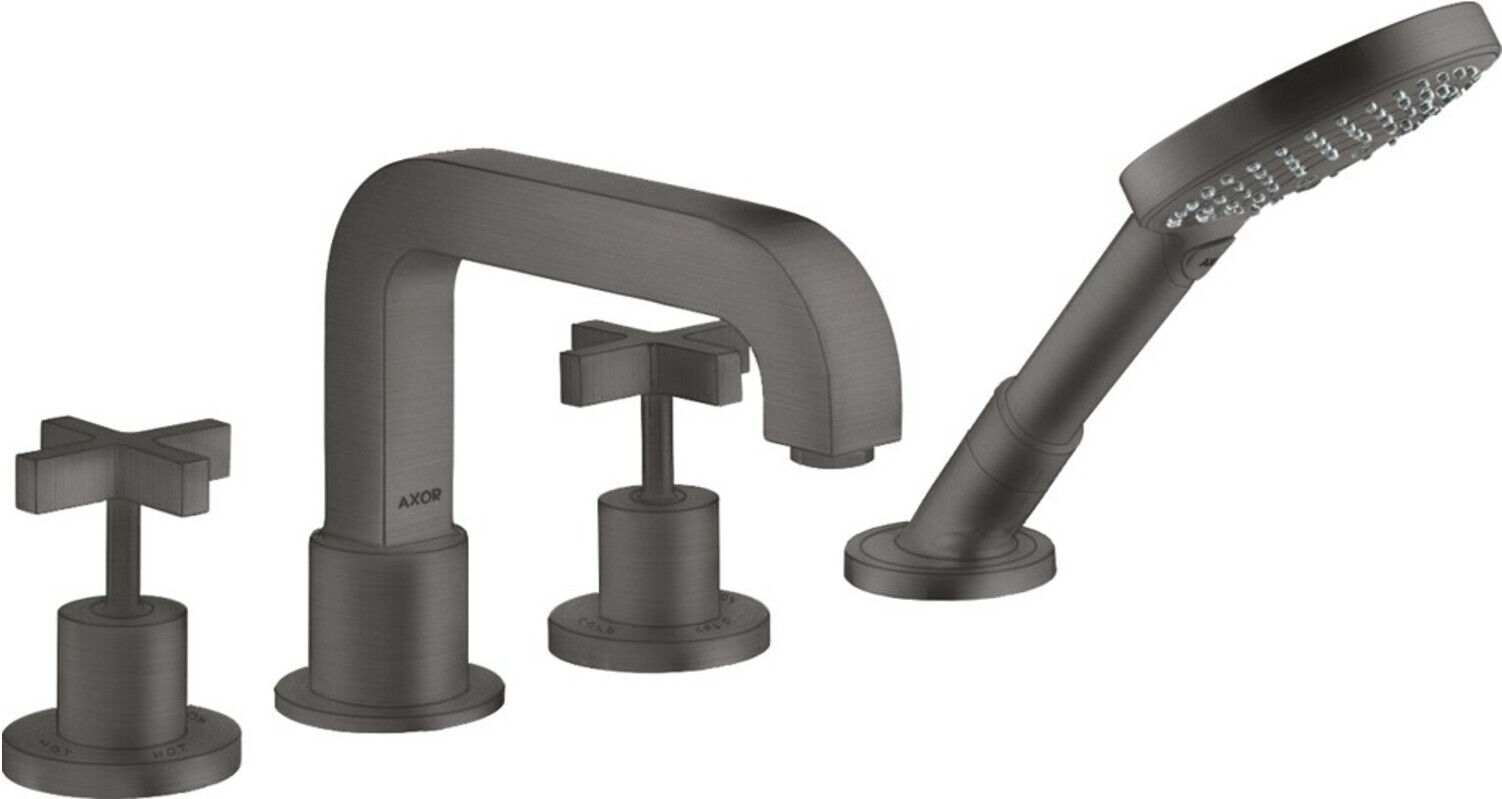 Hansgrohe Fertigmontageset Axor Citterio 4-L-BW-Rand-Arm, m KrG, brush. bla vc (39445340)