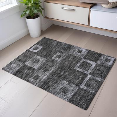 Addison Rugs Premium Washable Super Soft Blocky Contemporary Mayfield Rug