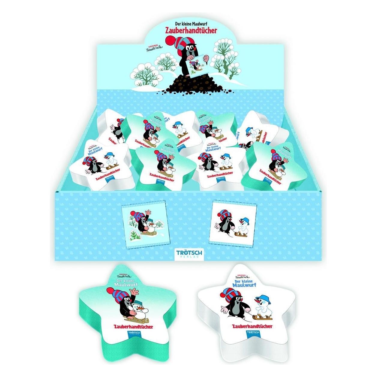 Trötsch Der kleine Maulwurf - Zauberhandtuch Winter (36 VE) (36x) (80087N)