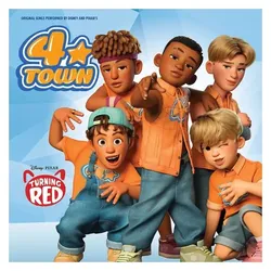 Disney, Schallplatten, 4*Town (3 Songs From Turning Red) Picture Disc (4*TOWN (From Disney and Pixar's Turning Red))