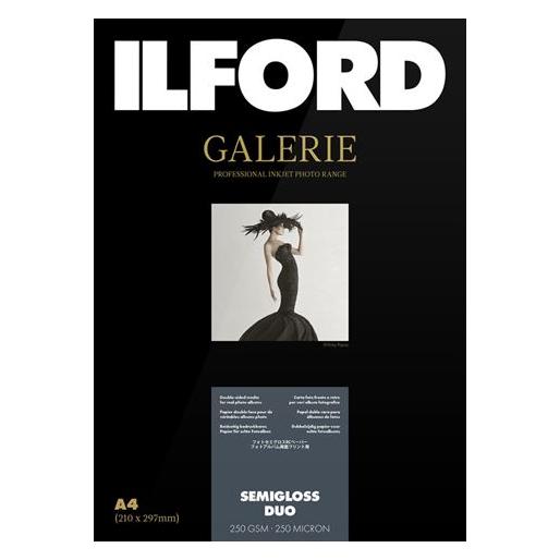 Ilford Galerie Prestige Smooth Semigloss Duo 250g/m² A4 100 Blatt (250 g/m², A4, 100 Stk.) (33902102)