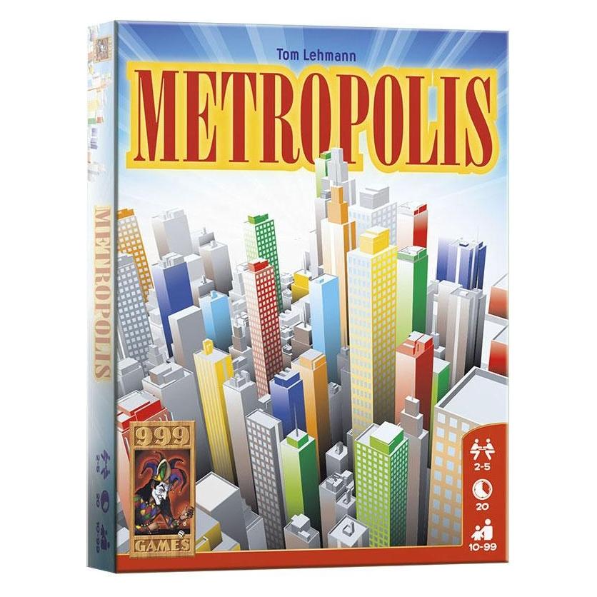 999Games Metropolis-Kartenspiel (Niederländisch, 2 - 4 Spieler) (42296064)