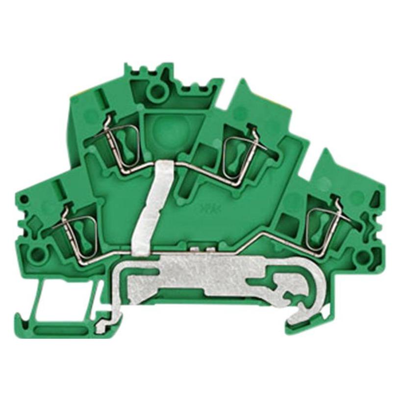 Weidmüller Z-series PE terminal,ZDK 2.5-2PE (ZDK 2.5-2PE - 1791010000)