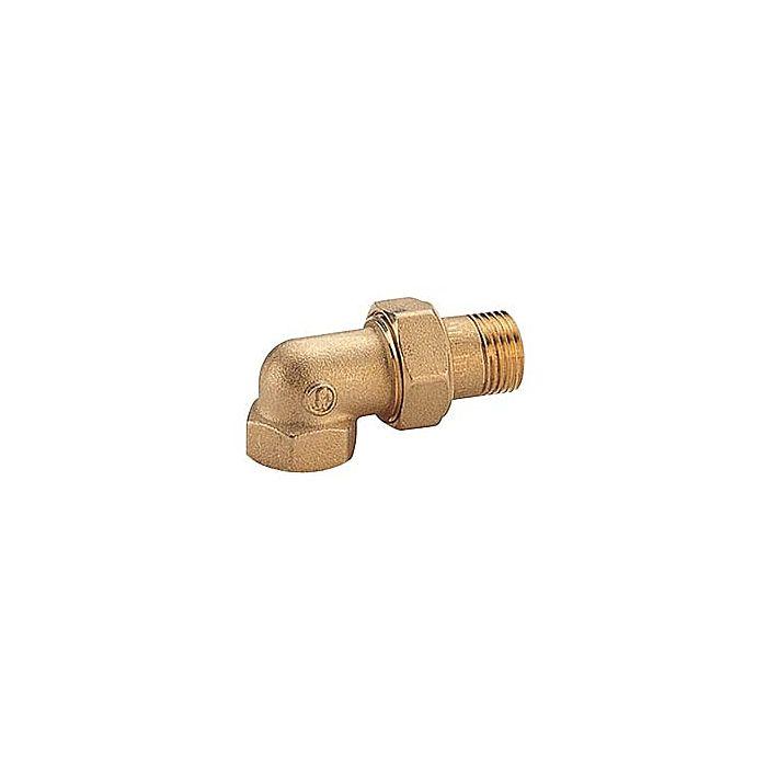 Opal R19 Radiatorverschraubung R19Y005 Messing, 1", IG/AG, Eck