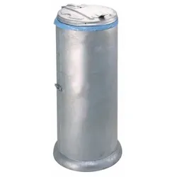 Hardwex Müllsackständer mit Gehäuse, feuerverzinkt, 60 l
