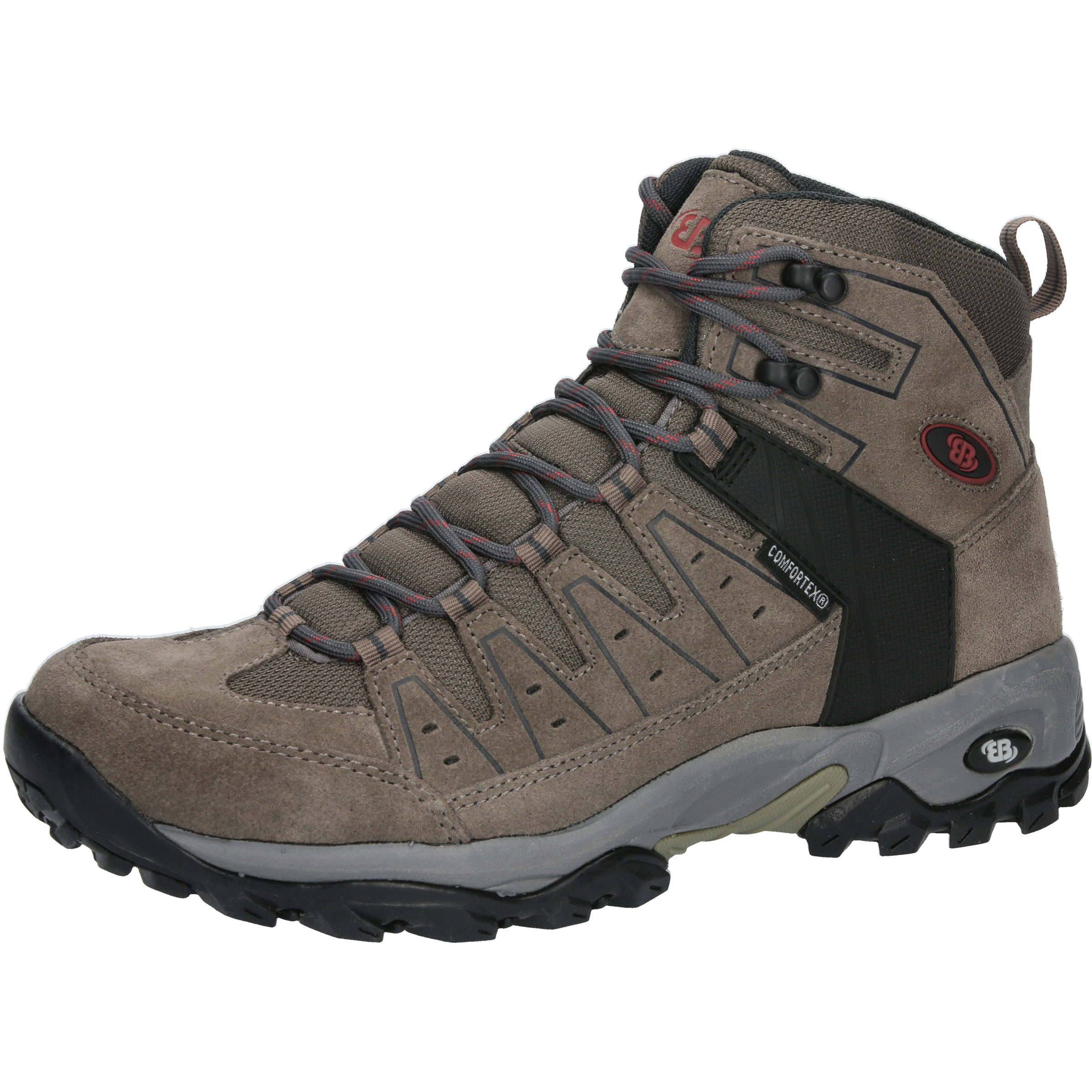 Brütting Mount Pinos High Herren Wanderschuhe braun Größe 46 Trekking Wasserdicht