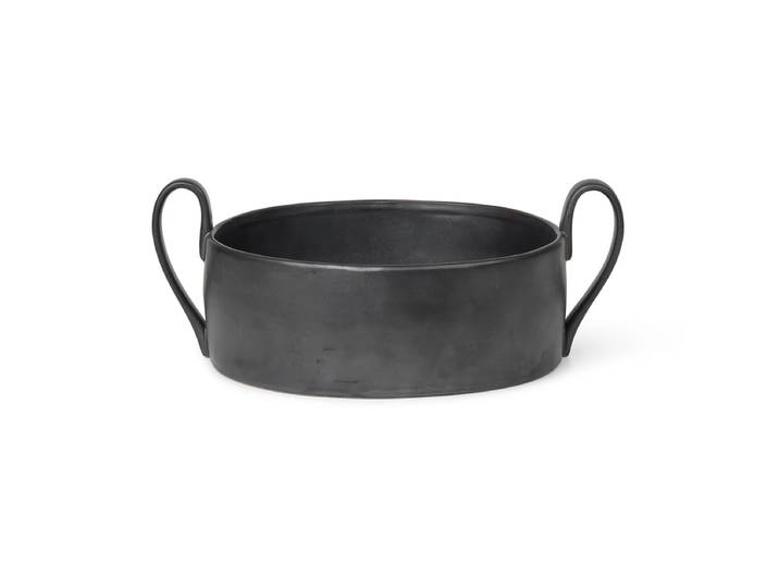 Ferm Living - Flow Obstschale, schwarz