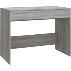 vidaXL Schreibtisch Grau Sonoma 101x50x76,5 cm Holzwerkstoff