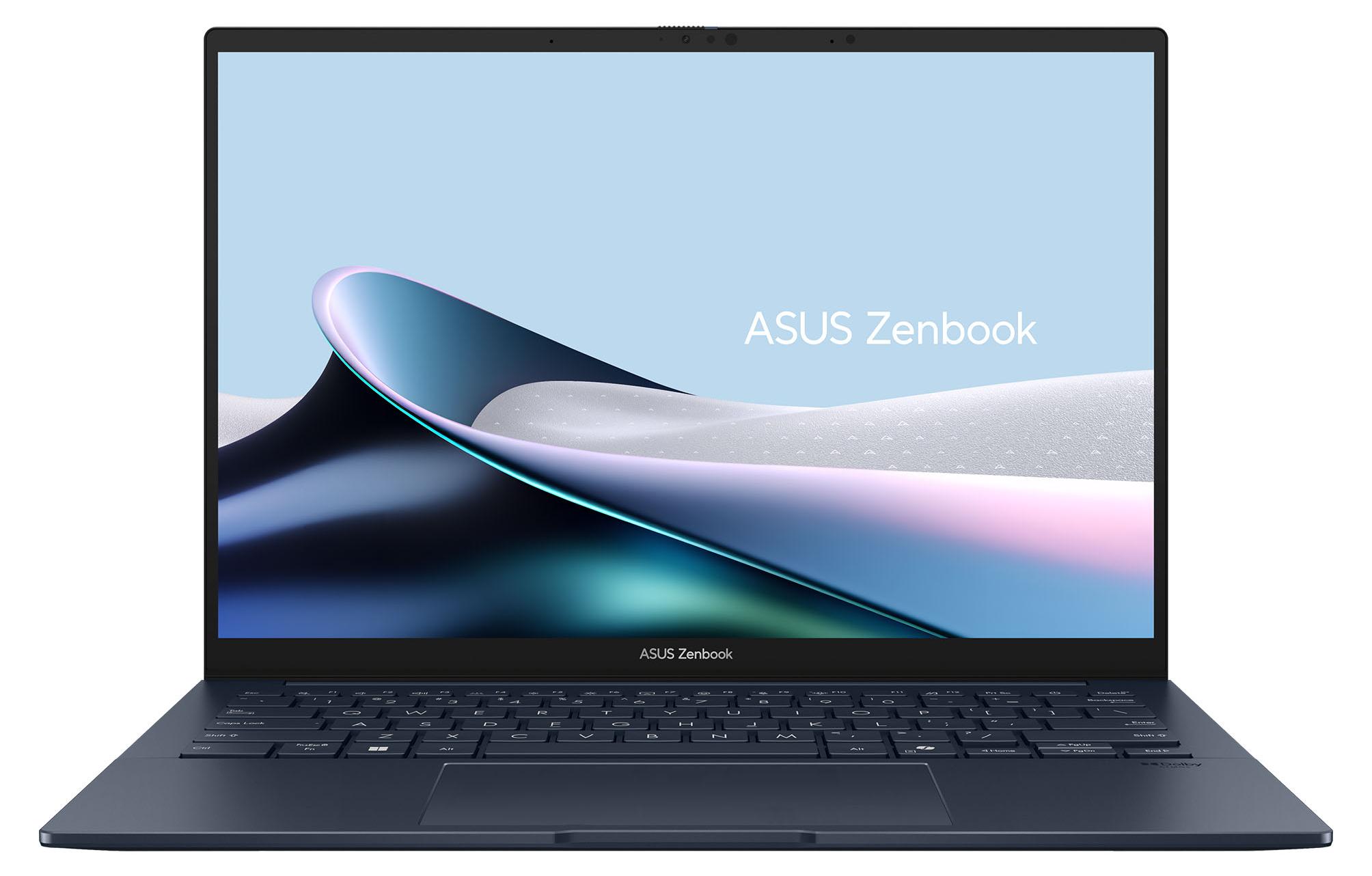 ASUS Zenbook 14 (Ponder Blue, 14" WUXGA, Intel Core Ultra 7 255H, 16 GB RAM, 4 TB SSD) mit Windows 11 Pro