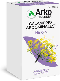 Arkopharma Arkocápsulas Hinojo 45 Cápsulas