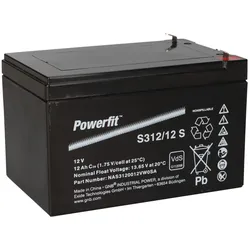 Exide Powerfit S312/12 S 12V 12Ah AGM Standby-Akku