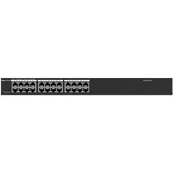 Ruijie SWITCH REYEE RG-ES224GC 5-PORT 10/100 MBPS DESKTOP SWITCH (24 Ports), Netzwerk Switch, Schwarz