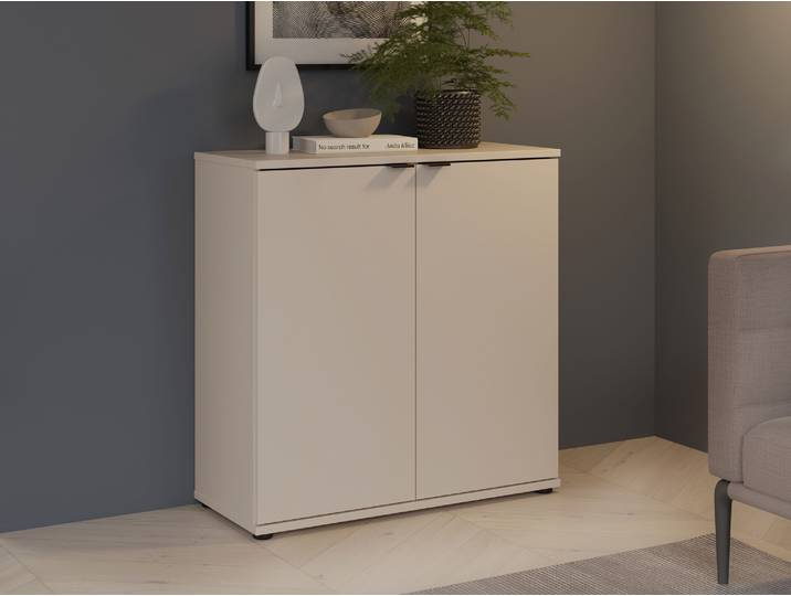 GINNY Kommode I, Material Spanplatte, Sand