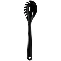 5x Waca Spaghettilöffel 31cm sw, Kochbesteck, Schwarz