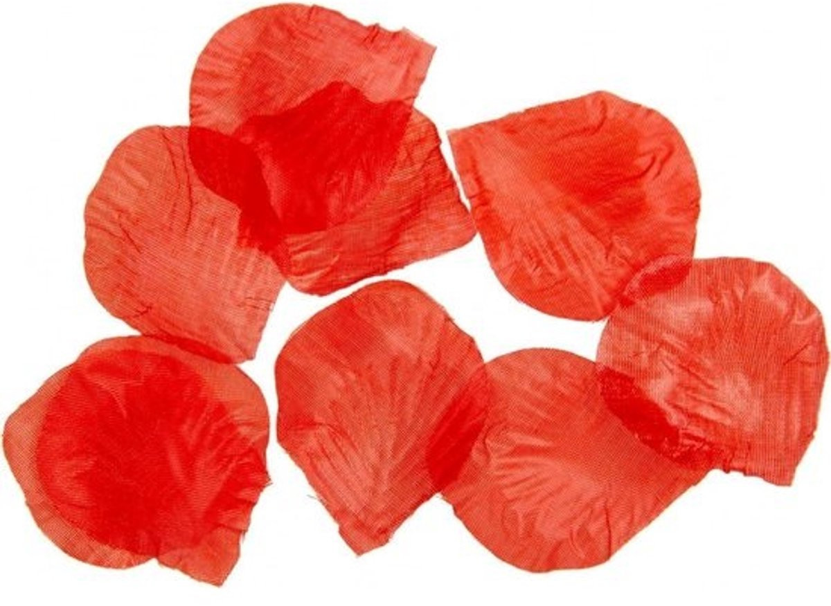 200 stuks Nep Rozenblaadjes - Rood - Kunstblaadjes voor decoratie