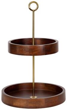 Kate and Laurel Lipton Tiered Decorative Tray