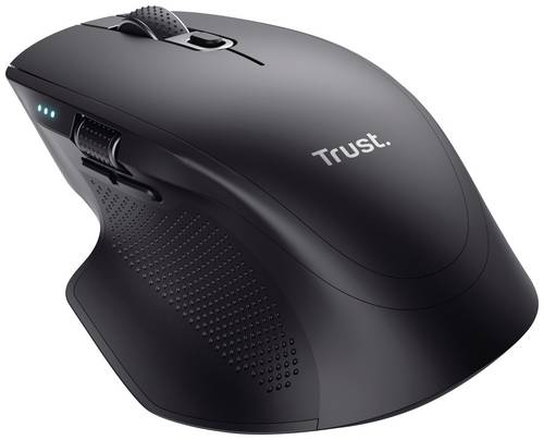 Trust OZAA+ MULTI-CONNECT Maus Funk Optisch Schwarz 6 Tasten 3200 dpi Integriertes Scrollrad