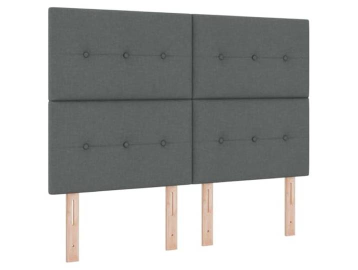 HGLADYU Modernes Kopfteil Dunkelgrau 160 cm aus Schaum und Spanplatte, verstellbares Kopfteil für Bett 160 cm