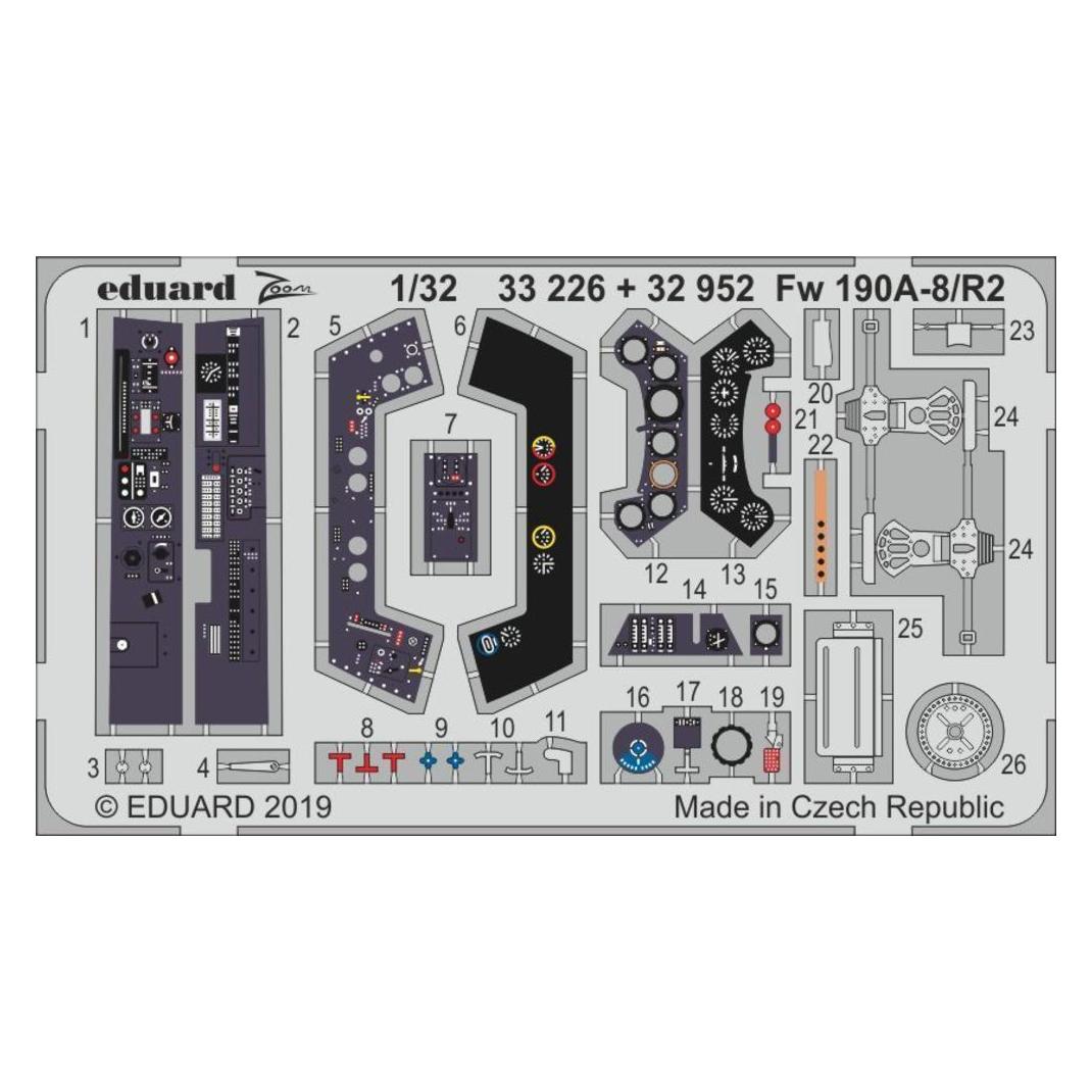 Eduard Fw 190A-8/R2 for Revell (33226)