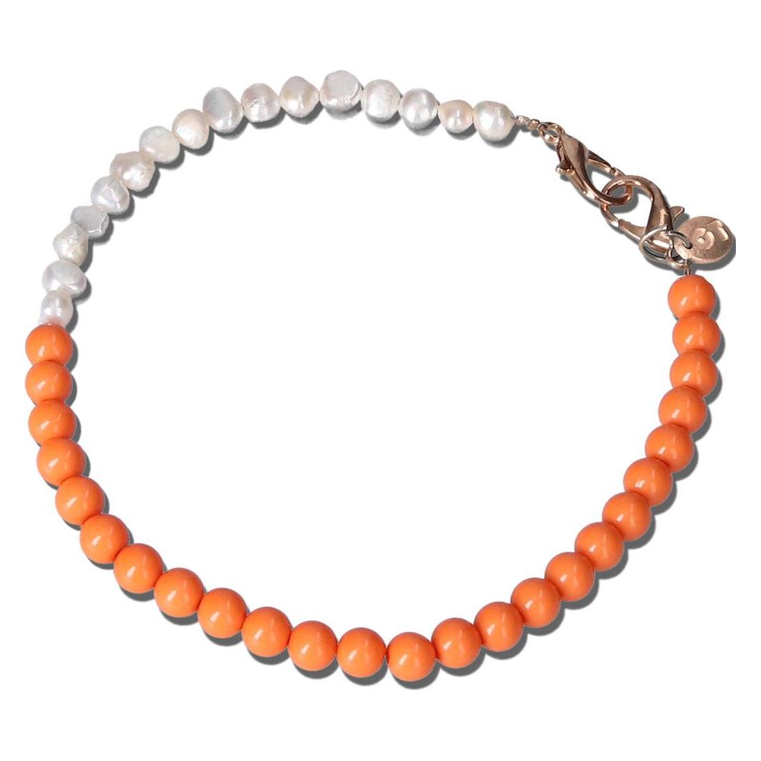 Casetastic Wrist band Beads and Pearls - Orange (30cm) (CT-126590)