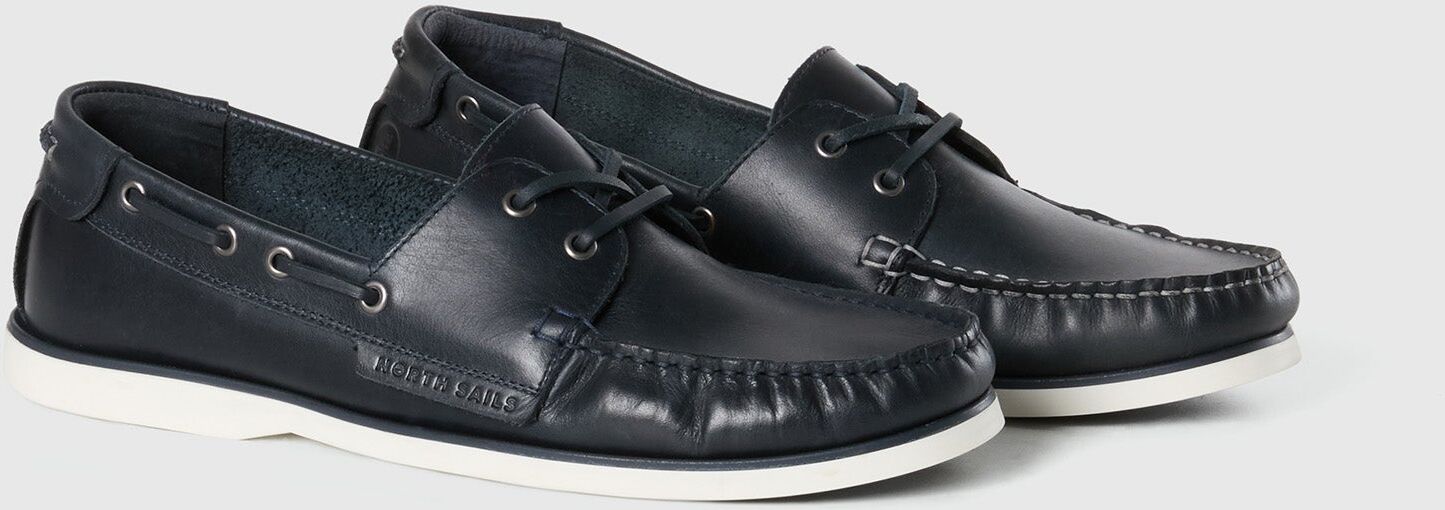 North Sails Deckschuh Aus Leder Navy blue 42
