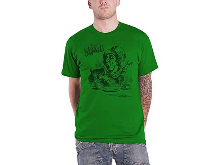 T-Shirt # S Green Unisex # Mad Hatter