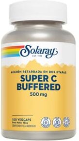Solaray SUPER C BUFFERED 100vcaps