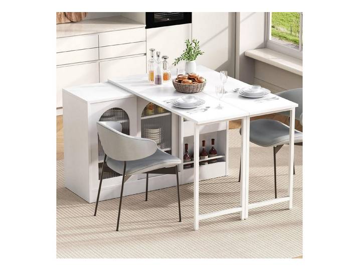 LuxusKollektion Bartisch Ausziehbarer Bartisch mit Stauraum (1-St)