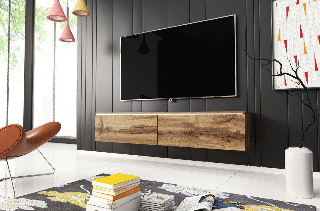 Zipcode Design Dostie TV Stand for TVs up to 60" Ivory 60"