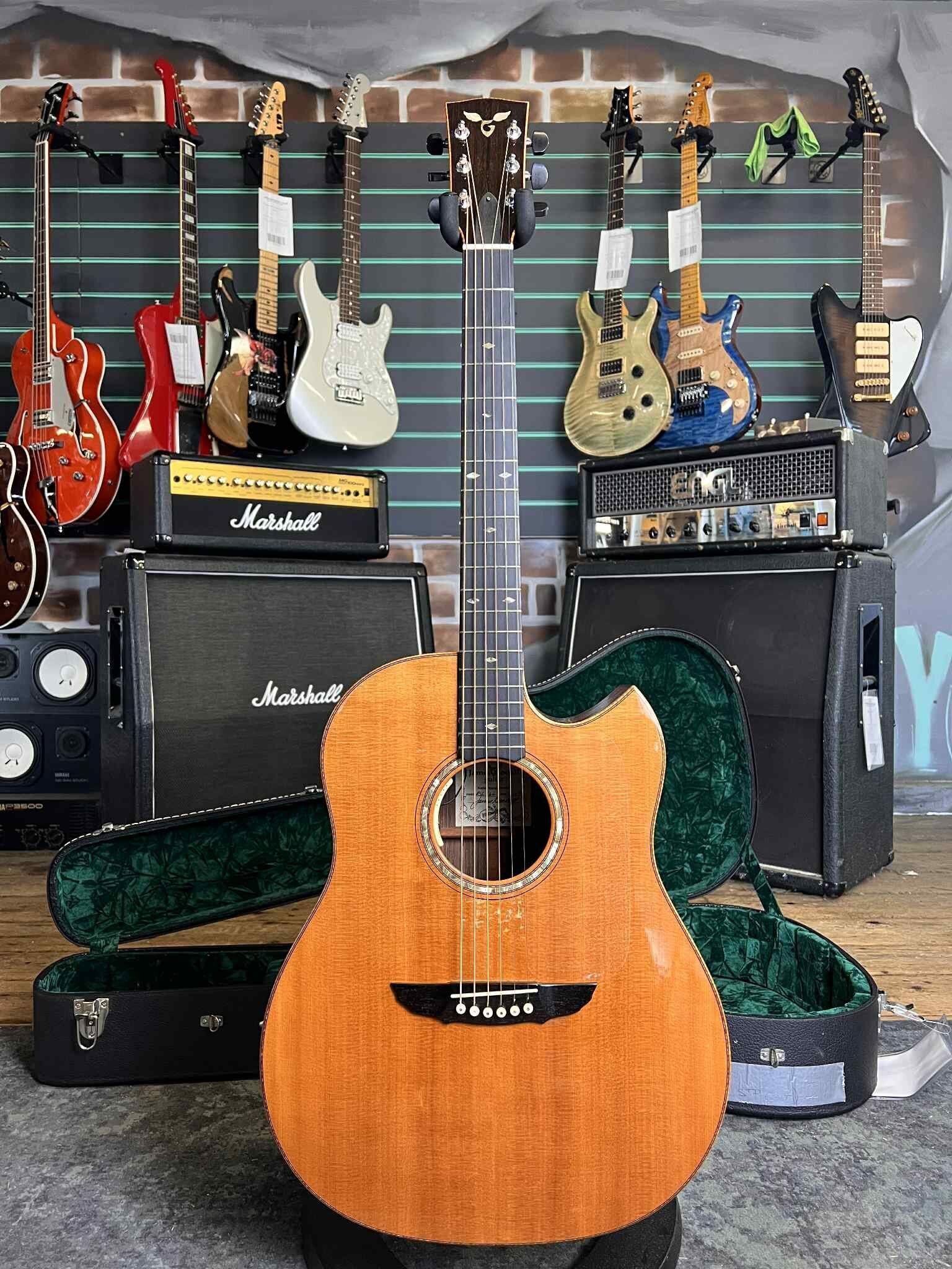 James Goodall Rosewood Standard Cutaway Gloss Natural 1994 Hand-Made Acoustic   Gloss Natural - Refurbished