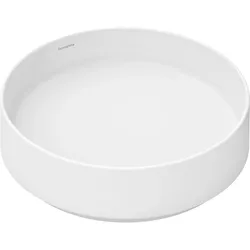 hansgrohe Xuniva evo S Aufsatzwaschtisch 400/400, ohne Hahnloch und Überlauf, 60323700, Farbe: Mattweiß