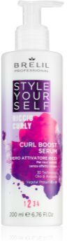 Brelil Professional Style YourSelf Curl Boost Serum sérum para cabelo ondulado 200 ml. Style YourSelf Curl Boost Serum