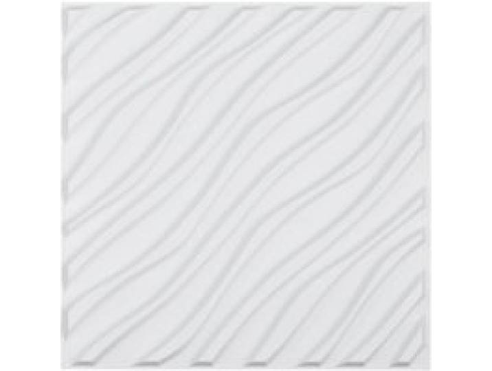 VEVOR 3D-Wandpaneele, 12er-Set, 50x50 cm PVC-Moderne minimalistische Wandverkleidung, 2,97m² Deckkraft, Inneneinrichtung für Schlafzimmer, Wohn- und Spielzimmer, Mattweiß