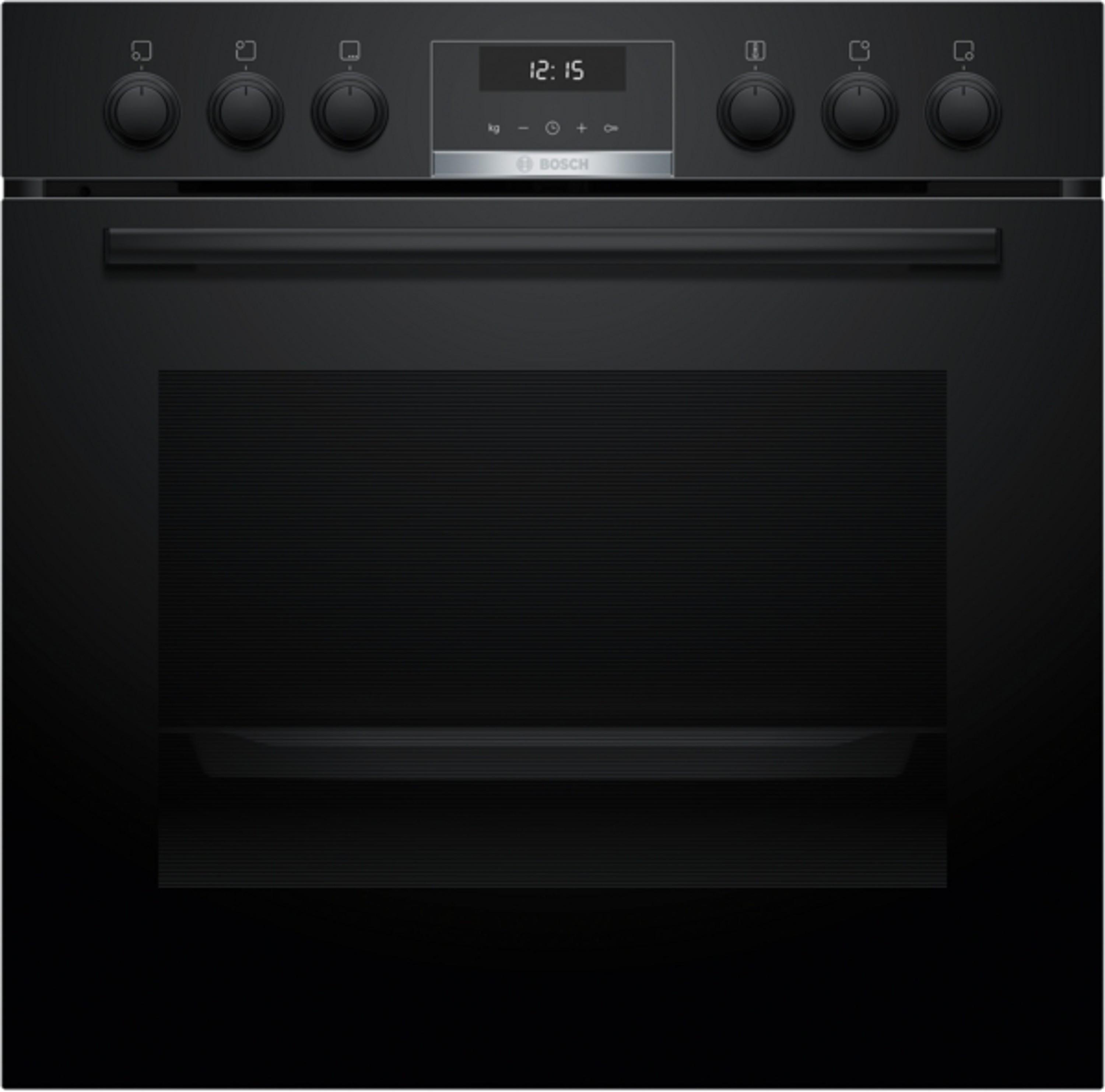Bosch HEG517BB4 + NVS645CB6E, Zonen-Induktionskochfeld, 4 Zone(n), Glaskeramik, Schwarz, 58,3 cm, 51,3 cm