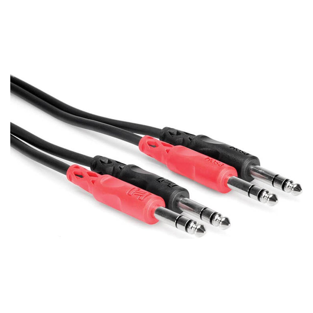 Hosa CSS-202 Stereo Interconnect Dual 1/4 In TRS To Same 2 M (2 m) (54680214)
