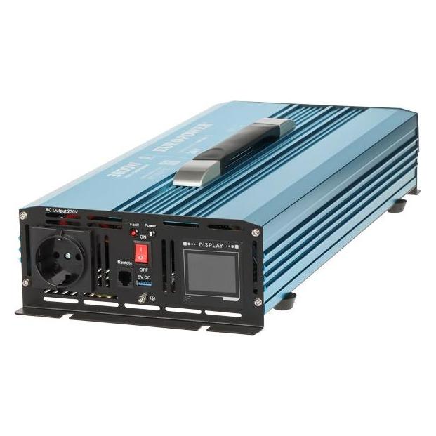 Europower PRZETWORNICA NAPIĘCIA INV/24/3000/PS/S/B Bluetooth (INV/24/3000/PS/S/B)