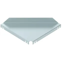 OBO 6221203 Eckblech für Kabelleiter R250mm Stahl bandverzinkt LEB 25 FS