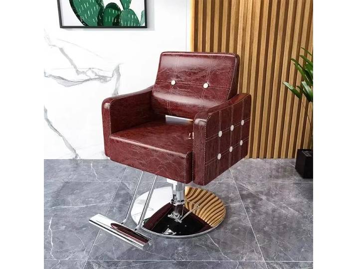 Protecteur esthétique chaise De barbier Support fer coiffeur Salon chaise De barbier luxe Vintage Cadeira De Barbeiro meubles De tatouage