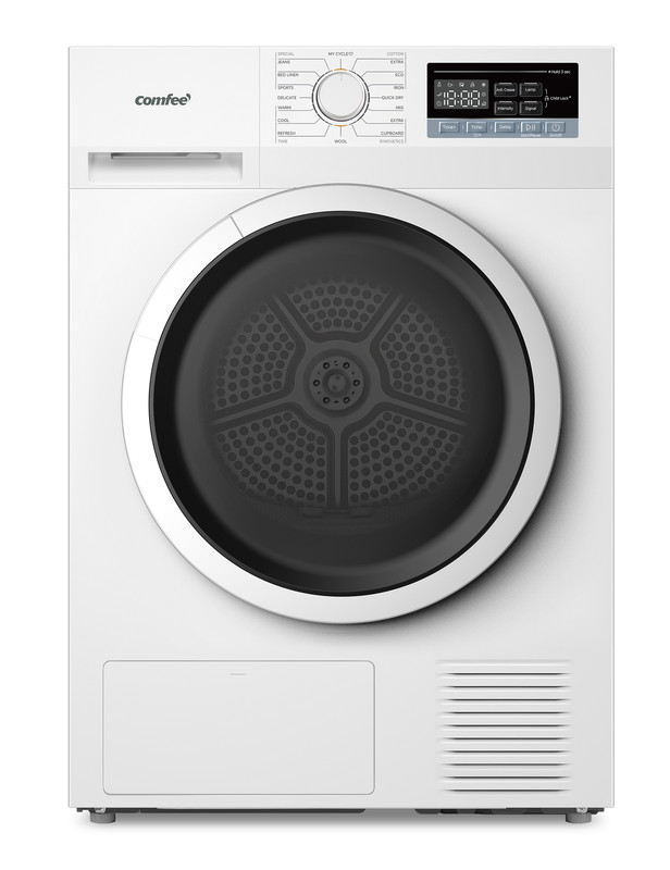 Comfee CFP01EH80W-JD wasdroger, 8 kg, wit