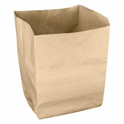 VEPATIM 250 Müllbeutel kompostierbar & kompostierbar 10 Liter 20+17x36cm braun