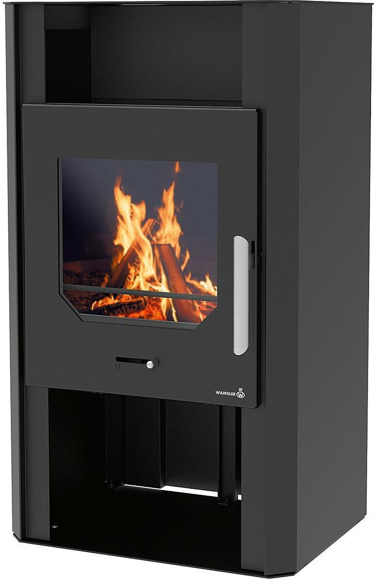 WAMSLER KF 108-10 Kaminofen Cube schwarz