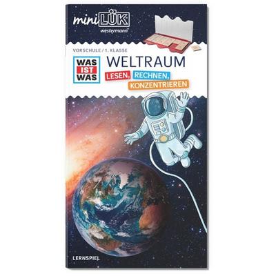 MiniLÜK. Kindergarten/ Vorschule: WAS IST WAS Erstes Lesen Weltraum, Geheftet von Wibke Bierwald, Westermann Lernwelten GmbH, 978-3-07-244831-4