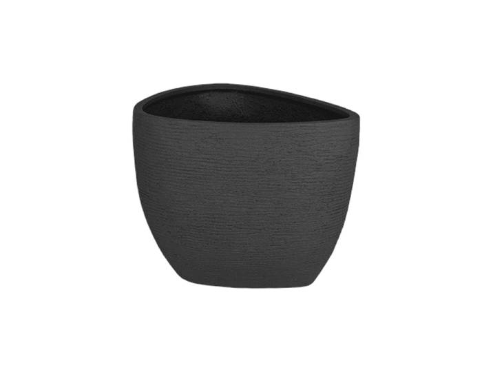 Hochwertiger In- & Outdoor Blumentopf „Ruvido Organic“, verschiedene Grössen Grau Luca Lifestyle